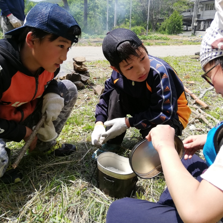 山村留学活動写真